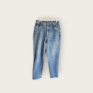 Rocky Mountain VTG Straight Bareback Western USA Womens Jeans Sz 18W *Flaws*